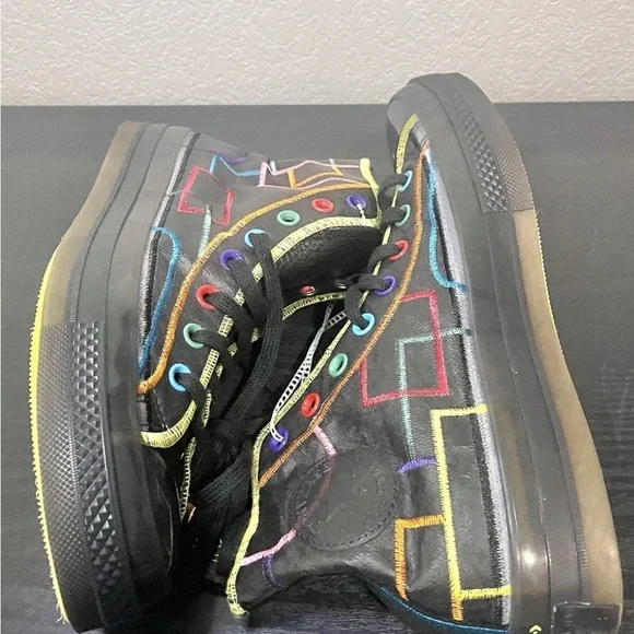 Converse Skateboarding Shoes Mens 9 Chuck Taylor All Star Hi Chinese New Year - Picture 5 of 9